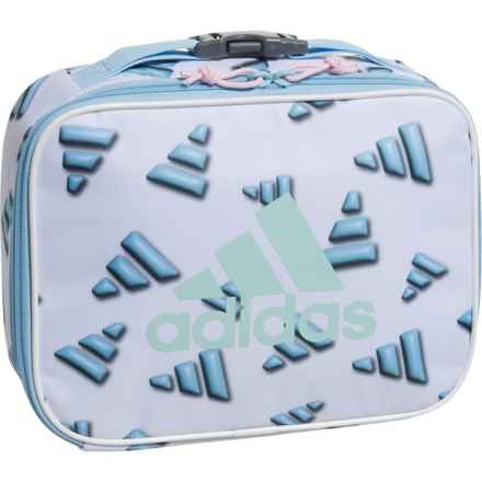 adidas Foundation Lunch Bag (For Kids) in 3D Aop White/Clear Sky Blue/Semi Flash Aqua Blue