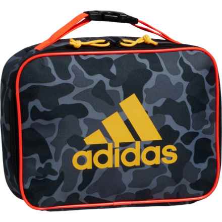 adidas Foundation Lunch Bag (For Kids) in Nomad Camo Grey/Solar Gold/Solar Red