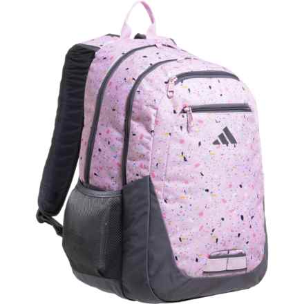 adidas Fundare Backpack - Speckle Orchid Fusion-Onix Grey-Orchid Fusion Purp (For Girls) in Speckle Orchid Fusion/Onix Grey/Orchid Fusion Purp