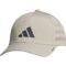 adidas Gameday 4 Stretch-Fit Baseball Cap in Wonder Beige/Grey Six