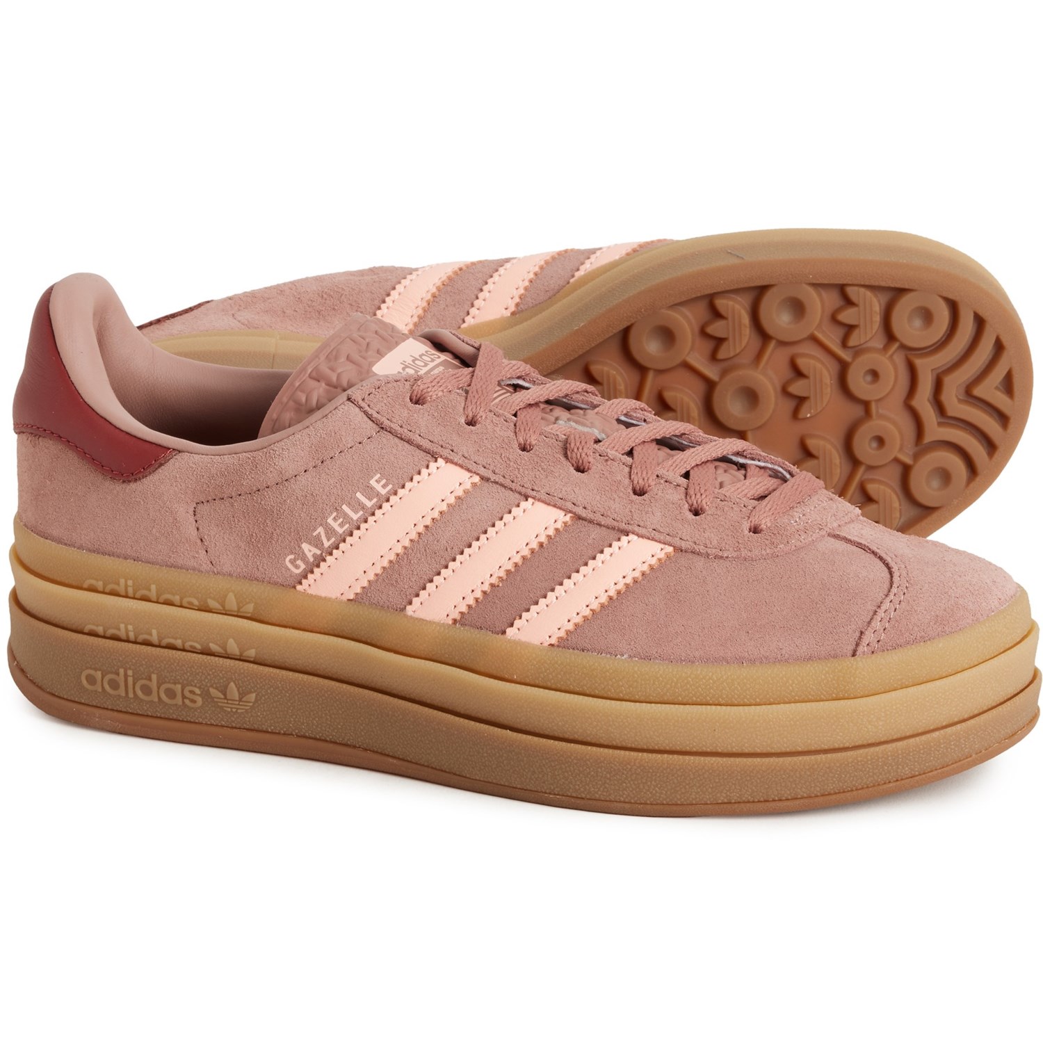 ★adidas★ Gazelle Bold Brown Worm Clay adidas Gazelle Bold Sneakers (For Women) - Save 50%