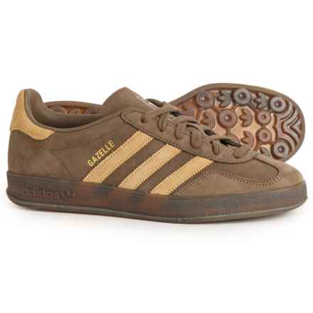 adidas Gazelle Indoor Sneakers - Leather (For Men) in Cargo Brown