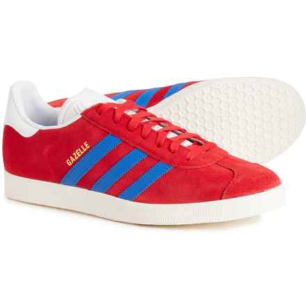 adidas Gazelle Sneakers - Suede (For Men) in Better Scarlet/Blue/White