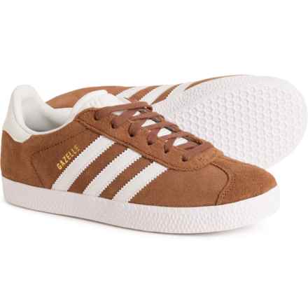 adidas Girls Gazelle Sneakers - Suede in Preloved Brown