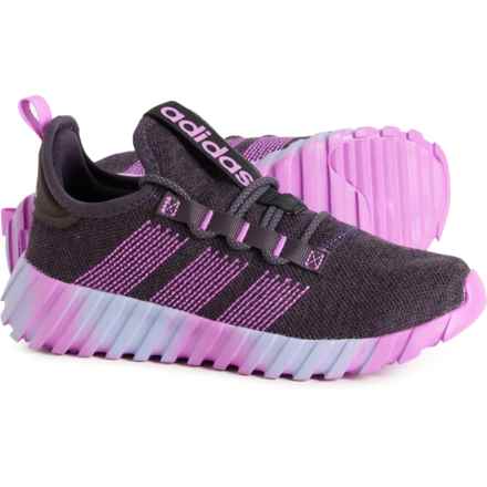 adidas Girls Kaptir Flow Running Shoes in Aurora Black