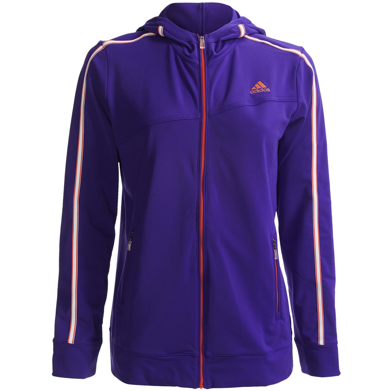 Adidas Golf ClimaLite® Rangewear Heathered Hoodie - Full Zip (For Women ...