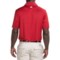 125TP_2 adidas golf UV Elements Tonal Stripe Polo Shirt - UPF 50+, Short Sleeve (For Men)