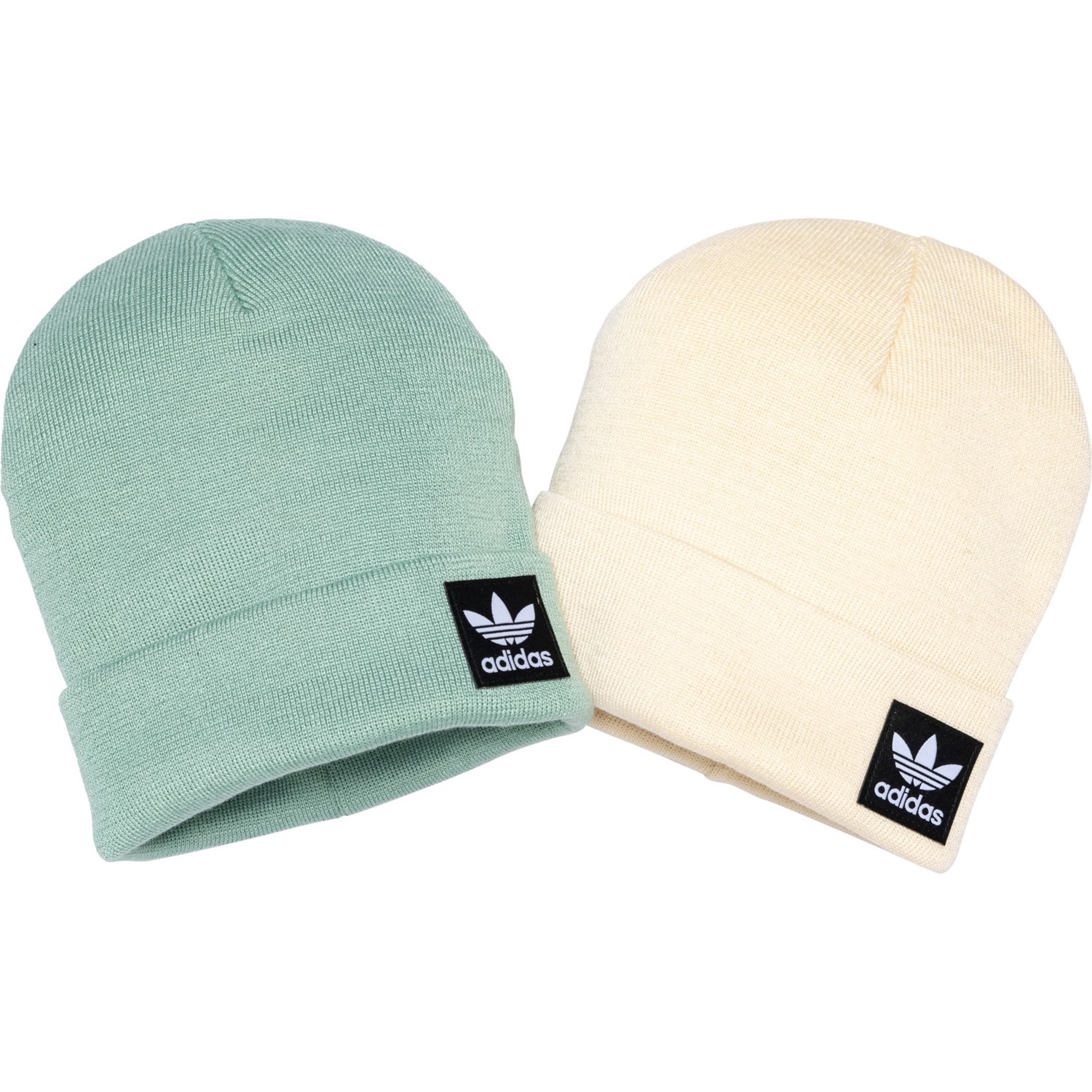 Adidas Grove Beanie Unisex Hazy Green Black Wonder White Black