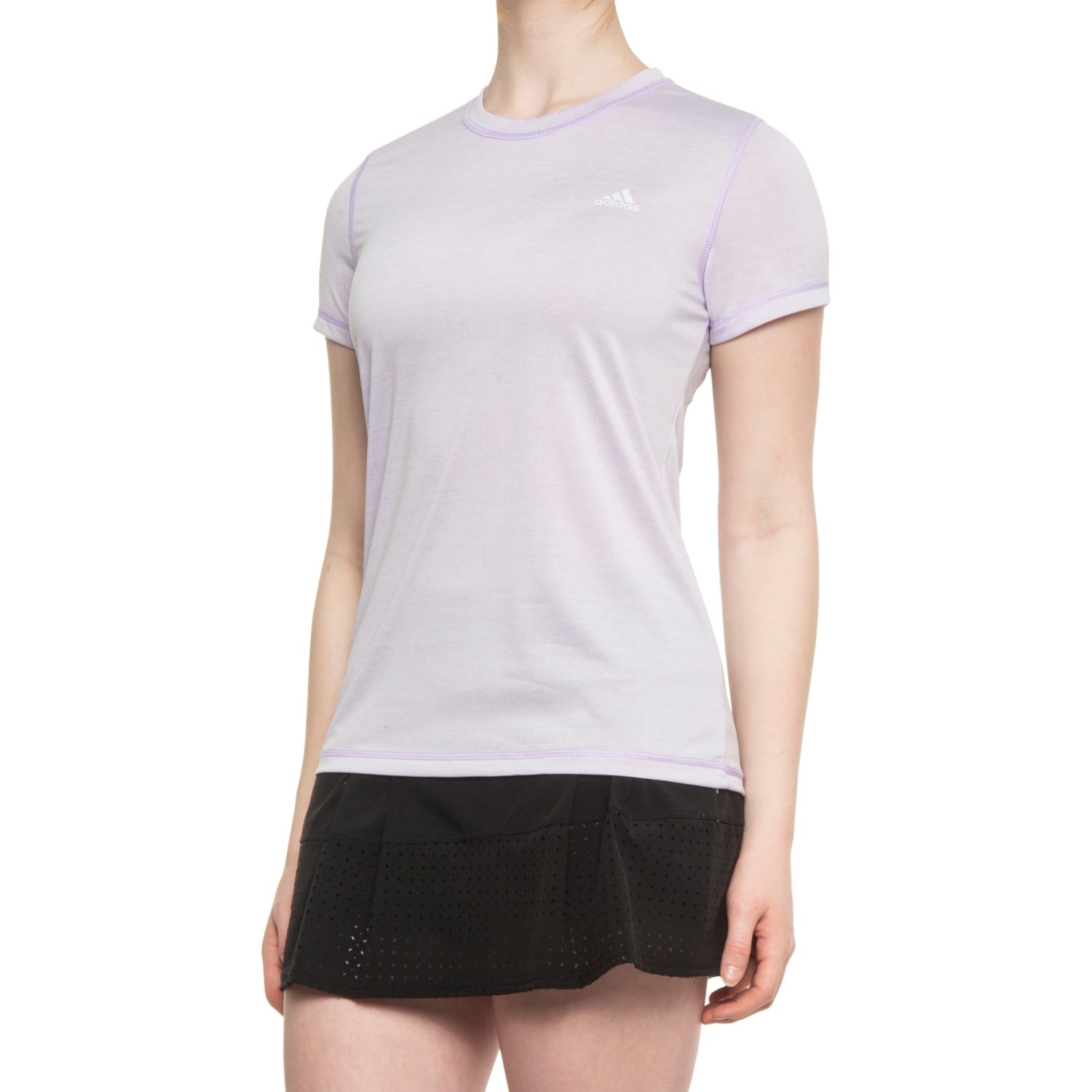 adidas tech heathered performance shirt