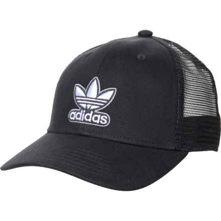 adidas Icon 3.0 Trucker Hat in Black/White/Grey