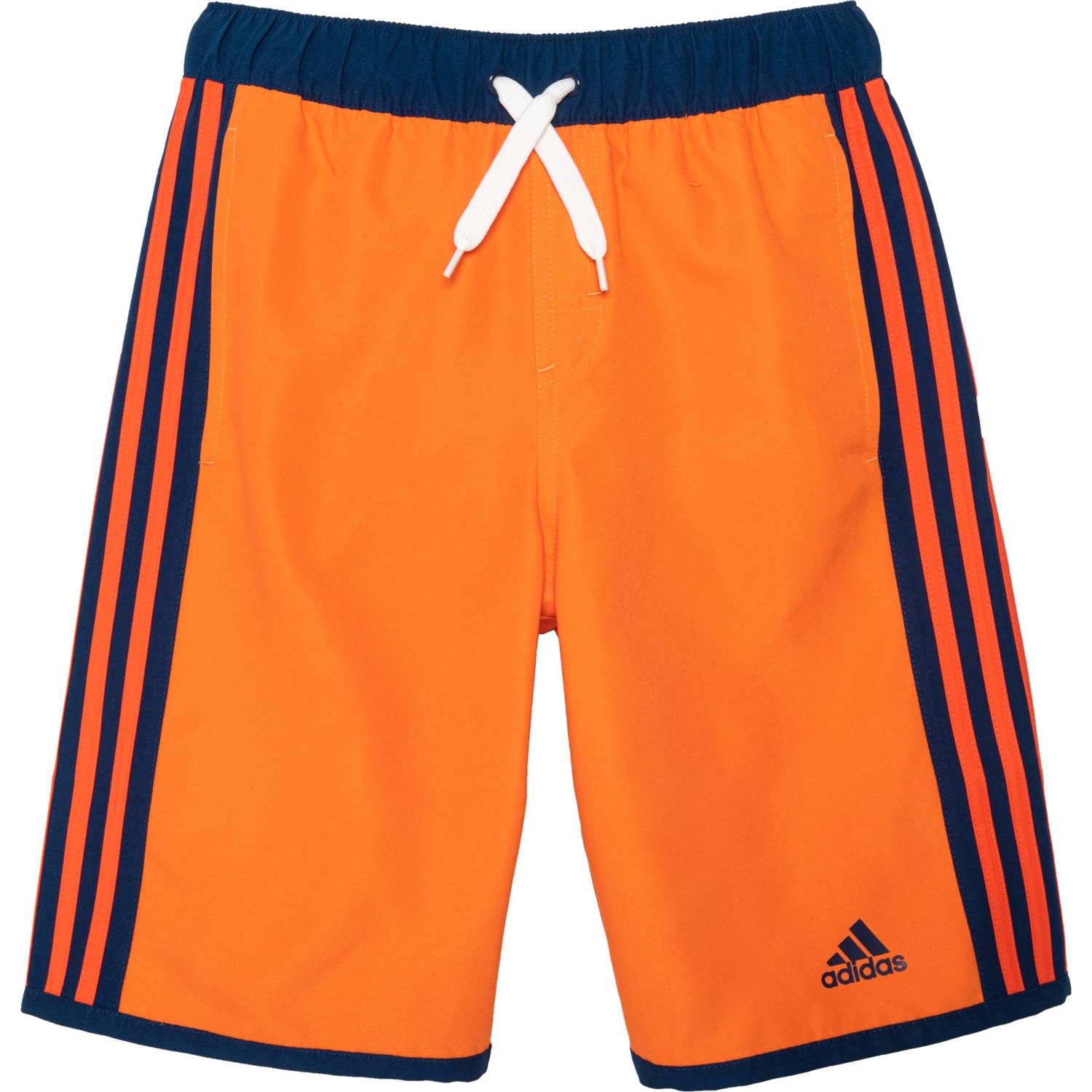 adidas orange swim shorts