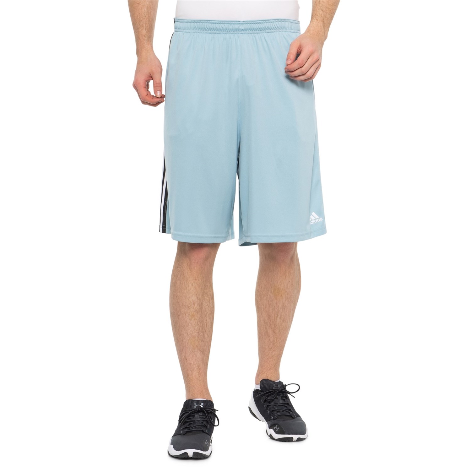 grey adidas shorts mens