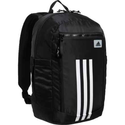adidas League Three-Stripe 2 Backpack - Black-White in Black/White