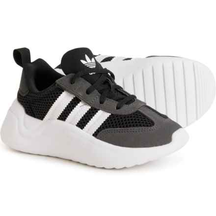 adidas Little Boys AdiFOM 70s CF EL Shoes in Core Black