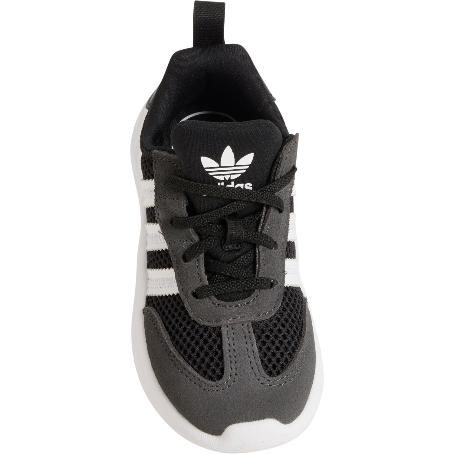 adidas Adifom '70s Comfort Closure Athletic Shoe - Baby / Toddler - Core Black / White / Grey - Black White - Size 4