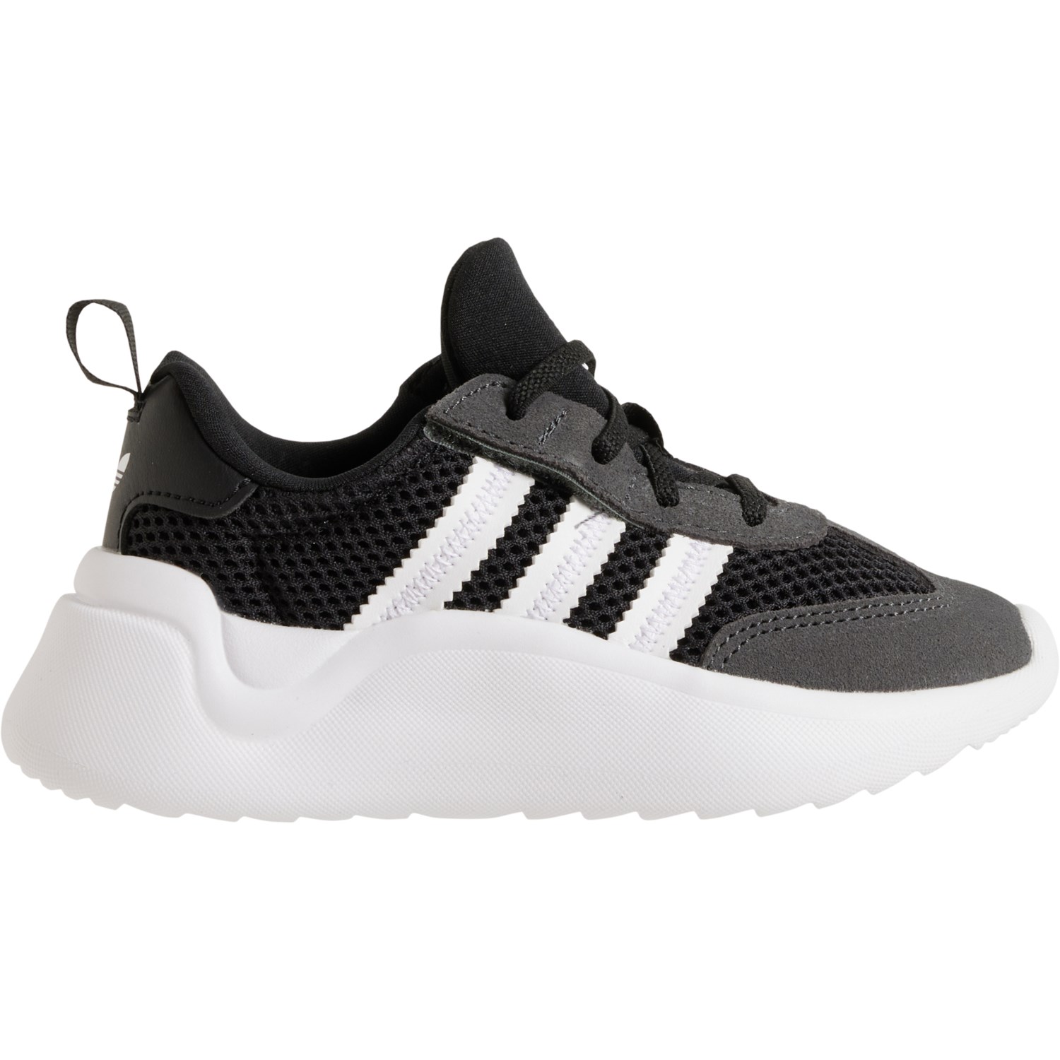 adidas gazelle silver green womens ADIDAS Iridescent Stripe Velcro Sneakers main image 0