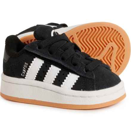 adidas Little Boys Campus 00s CF EL Sneakers - Leather in Core Black