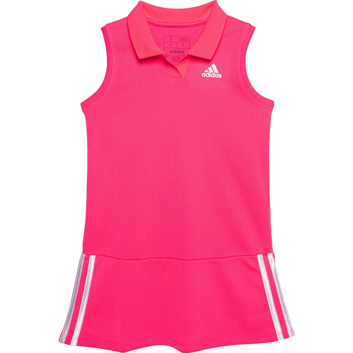 Proper Peony Pima Girls Blue Tennis Court Side Polo Dress
