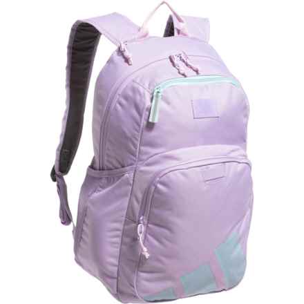adidas Midway Backpack - Powder Plum Purple-Clear Pink-Semi Flash Aqua Blue (For Girls) in Powder Plum Purple/Clear Pink/Semi Flash Aqua Blue