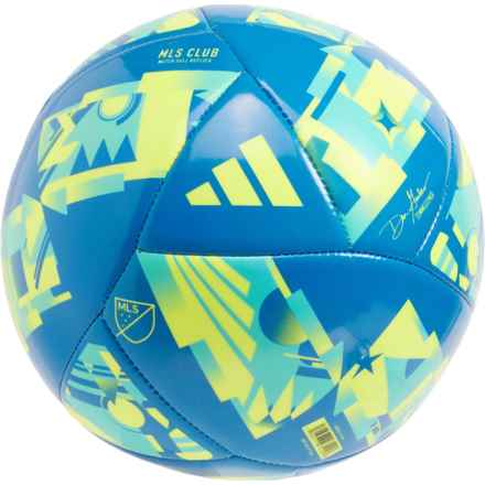 adidas MLS Club Soccer Ball in Blue