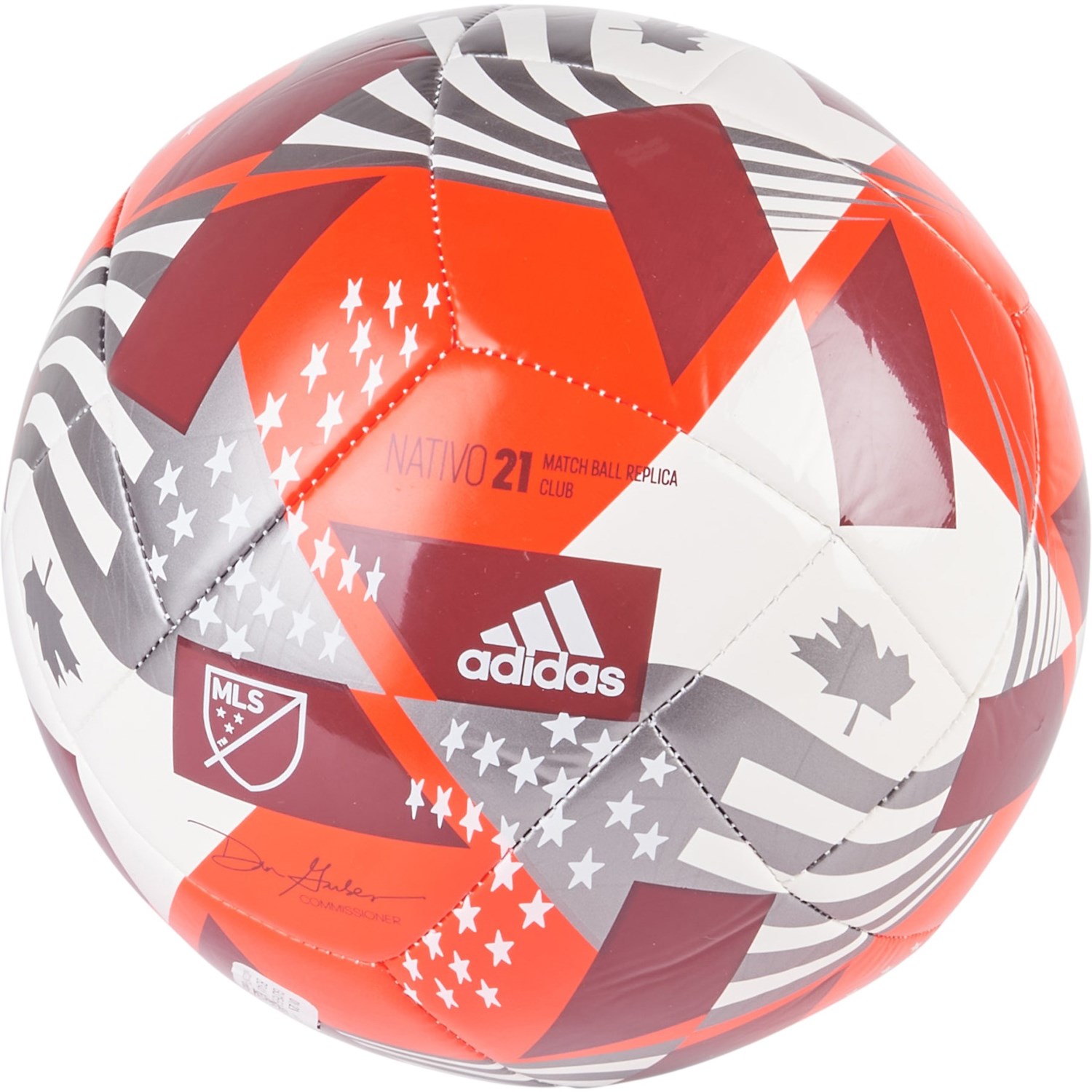 adidas Machine Stitched MLS Club Soccer Ball
