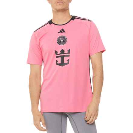 adidas MLS Inter Miami CF Jersey - Short Sleeve in Easy Pink