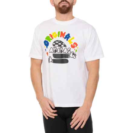 adidas OG Graffiti Artist T-Shirt - Short Sleeve in White