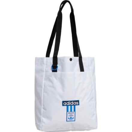 adidas Originals Adibreak Tote Bag in White/Bluebird/Black