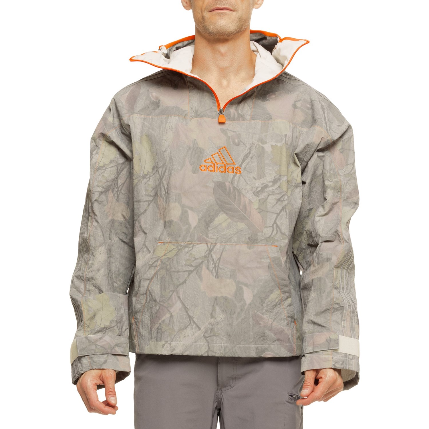 (取寄) アディダス オリジナルス カモ アノラック ジャケット adidas Originals Camo Anorak Jacket  Alumina adidas Originals Camo Anorak Jacket - Save 69%