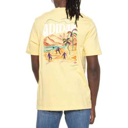 adidas Originals Graphic T-Shirt - Short Sleeve in Almost Yellow