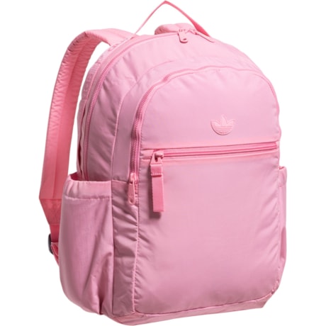 adidas backpack grey pink 3-Stripe Classic for men and women, bag with laptop sleeve : Electronics Workday or workout adidas Adicolor Backpack 'Pink'