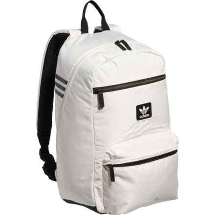 adidas Originals National Plus Backpack - Alumina Beige-Black in Alumina Beige/Black