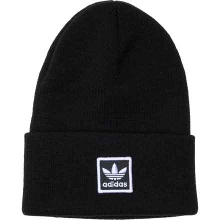 adidas Originals Tall Utility Beanie in Black/White 23