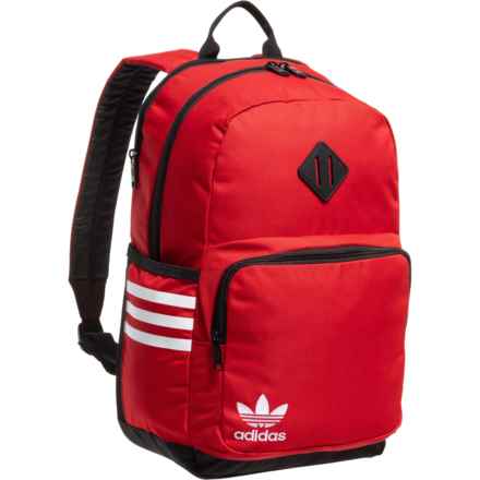 adidas Originals Treble Backpack - Scarlet Red-Black (For Kids) in Scarlet Red/Black