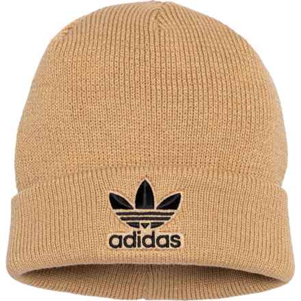 adidas Originals Trefoil Beanie (For Women) in Magic Beige/Black