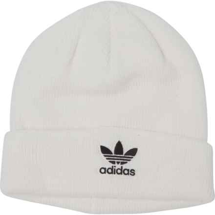 adidas Originals Trefoil Beanie (For Women) in White