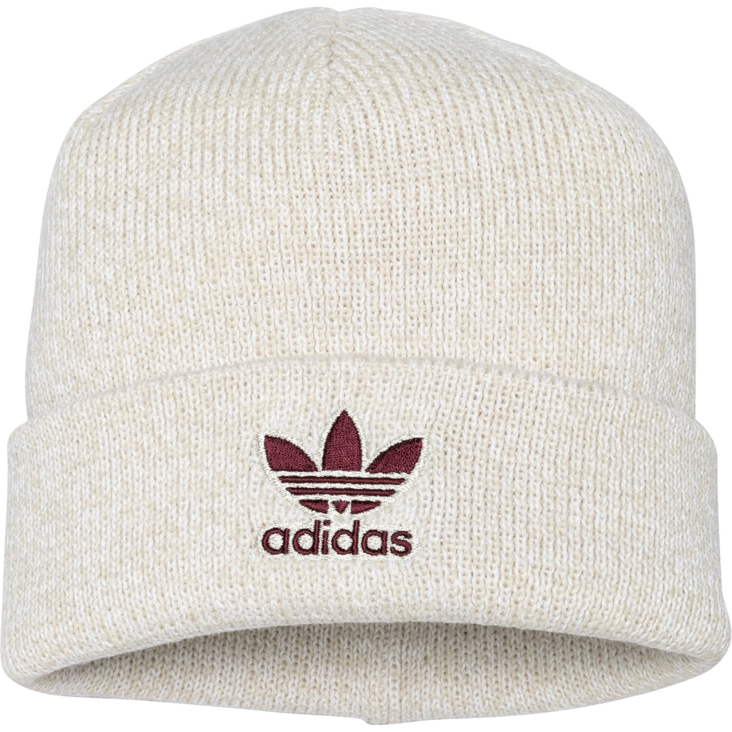 Adidas Women s Originals Trefoil Beanie White Red