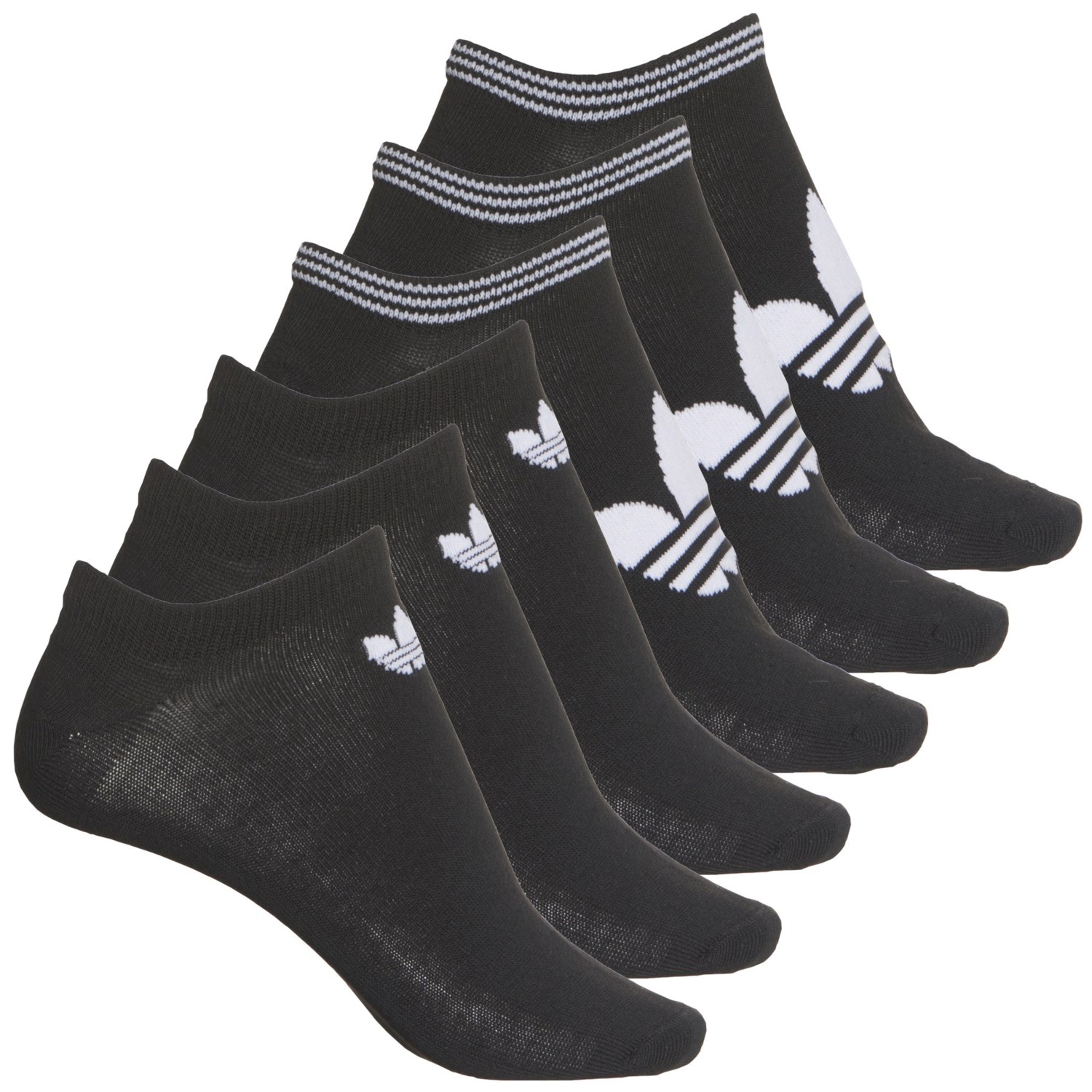 adidas Originals Trefoil Superlite No-Show Socks (For Women) - Save 33%