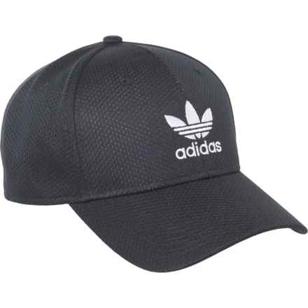 adidas Originals Zig Stretch Fit Baseball Cap (For Men) in Black