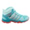 412KJ_4 adidas outdoor Terrex AX2R Mid ClimaProof® Hiking Boots - Waterproof (For Big and Little Girls)