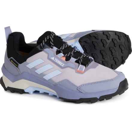 adidas outdoor Terrex Ax4 Gore-Tex® Mid Hiking Shoes - Waterproof (For Women) in Silver Violet/Blue Dawn