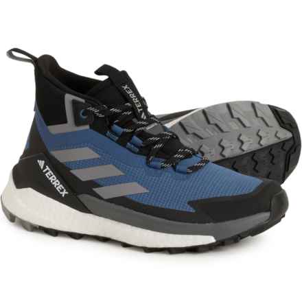 adidas outdoor Terrex Free Hiker 2 Gore-Tex® Hiking Shoes - Waterproof (For Men) in Wonder Steel/Grey Three