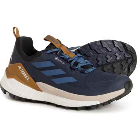 adidas outdoor Terrex Free Hiker 2 Low Gore-Tex® Hiking Shoes - Waterproof (For Men) in Legend Ink/Wonder Steel