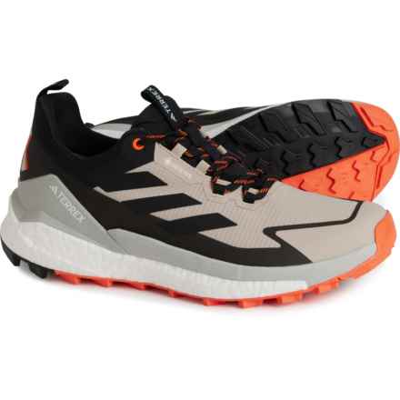 adidas outdoor Terrex Free Hiker 2 Low Gore-Tex® Hiking Shoes - Waterproof (For Men) in Wonder Beige/Core Black