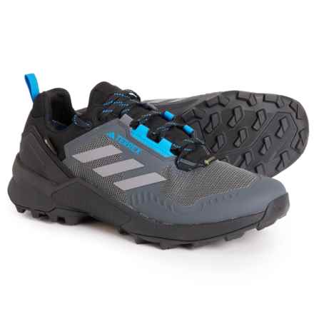 adidas outdoor Terrex Swift R3 Gore-Tex® Hiking Shoes - Waterproof (For Men) in Core Black/Grey Three