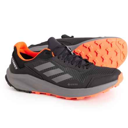 adidas outdoor Terrex Trailrider Gore-Tex® Trail Running Shoes - Waterproof (For Men) in Core Black/Grey Four