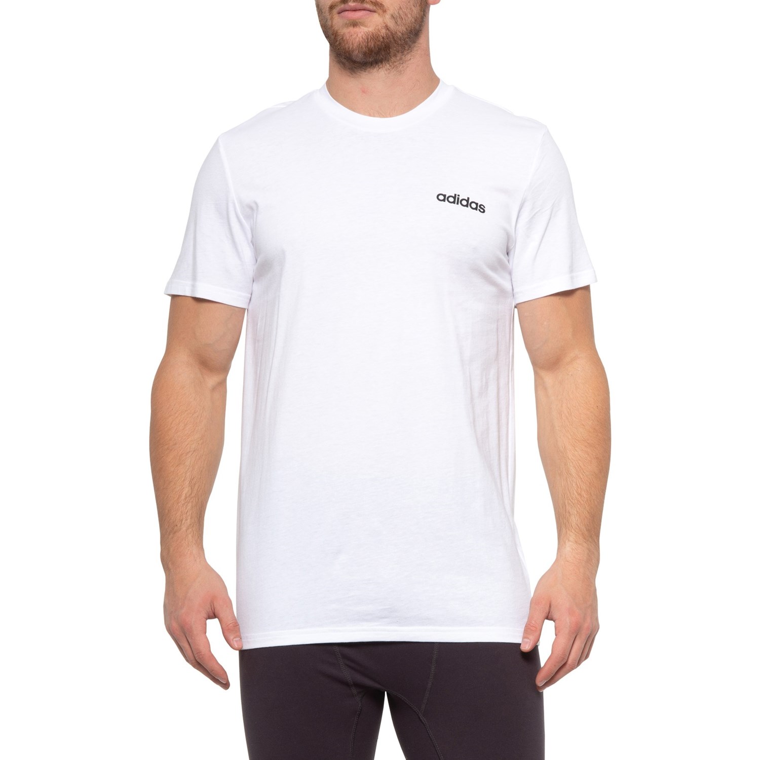 adidas Plain PES T-Shirt (For Men) - Save 44%