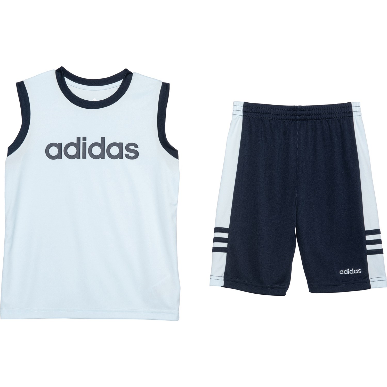 adidas top and shorts set