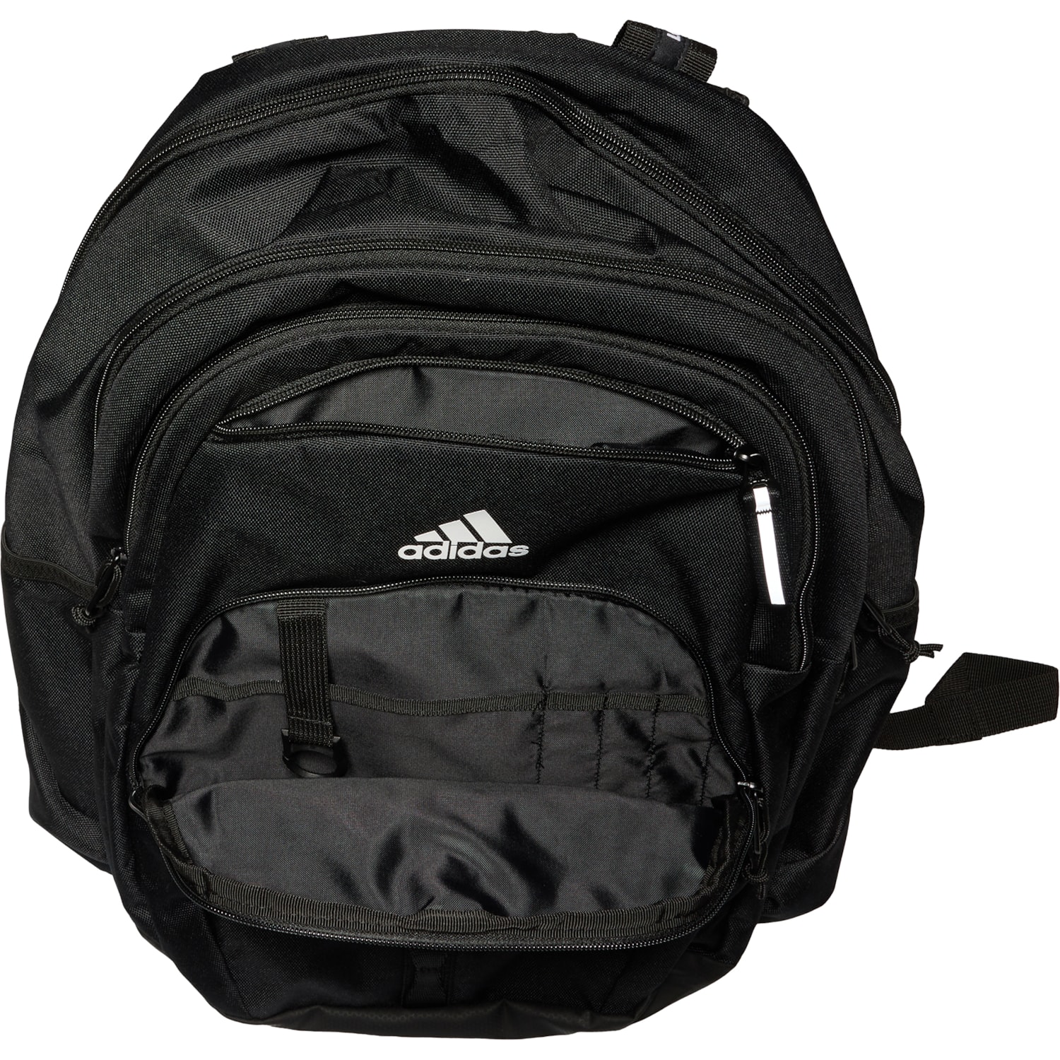adidas black prime backpack 7 for Laptop, School and Travel, 37L : Clothing, Shoes & Jewelry providing easy access to smaller items and keeping your gear neatly separated Adidas Prime 7 Backpack -