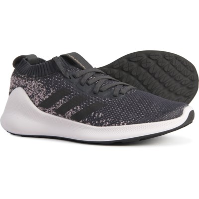 adidas all black womens running shoes